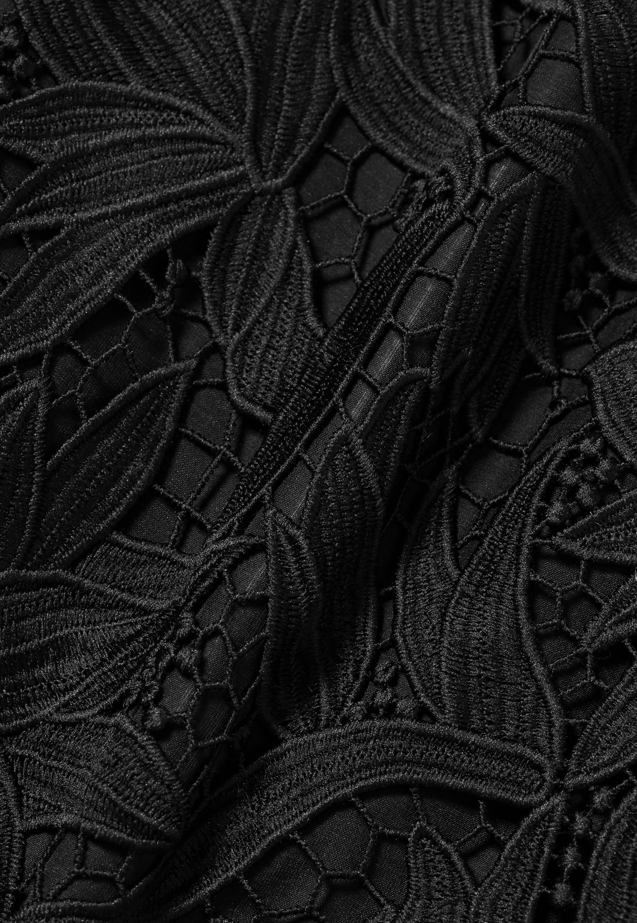 BOTANICAL LACE BLOUSE / ボタニカルレースブラウス 詳細画像 Black 7