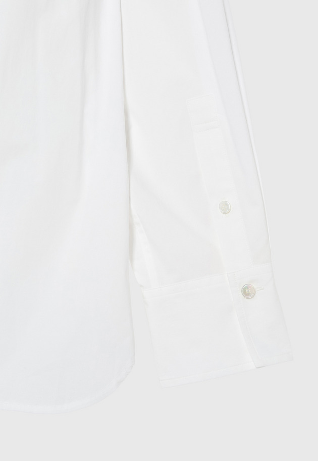 TYPEWRITER BOSOM SHIRT 詳細画像 White 8