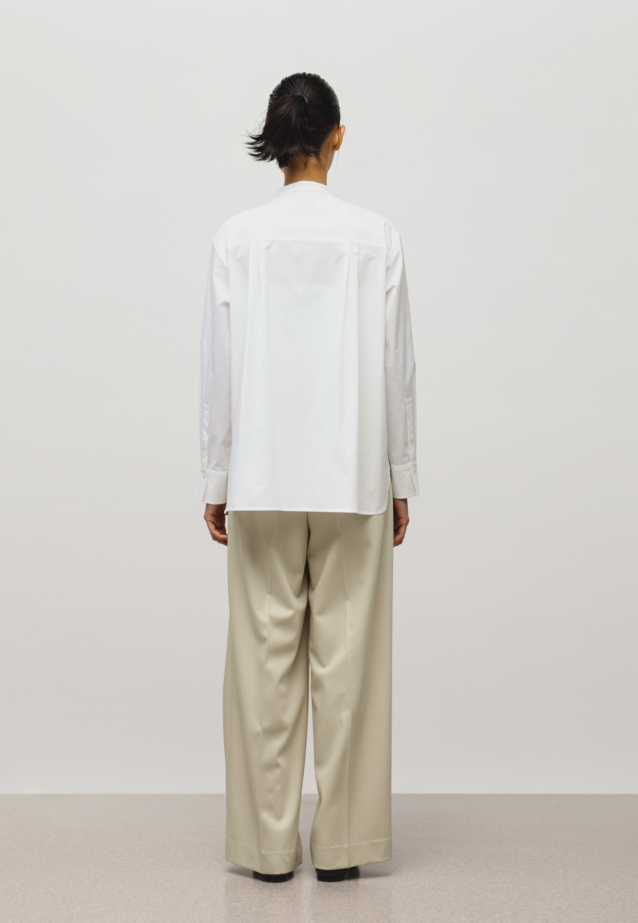 TYPEWRITER BOSOM SHIRT 詳細画像 White 3