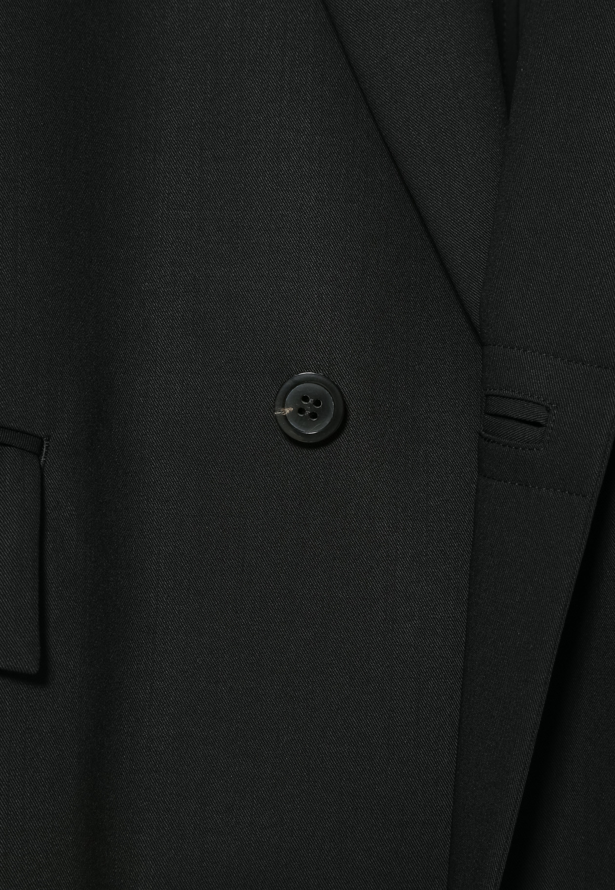 WOOL NYLON TWILL TAILORED JACKET 詳細画像 Black 10