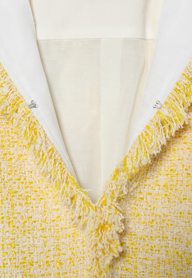 LILY YARN TWEED JACKET 詳細画像 Yellow 7