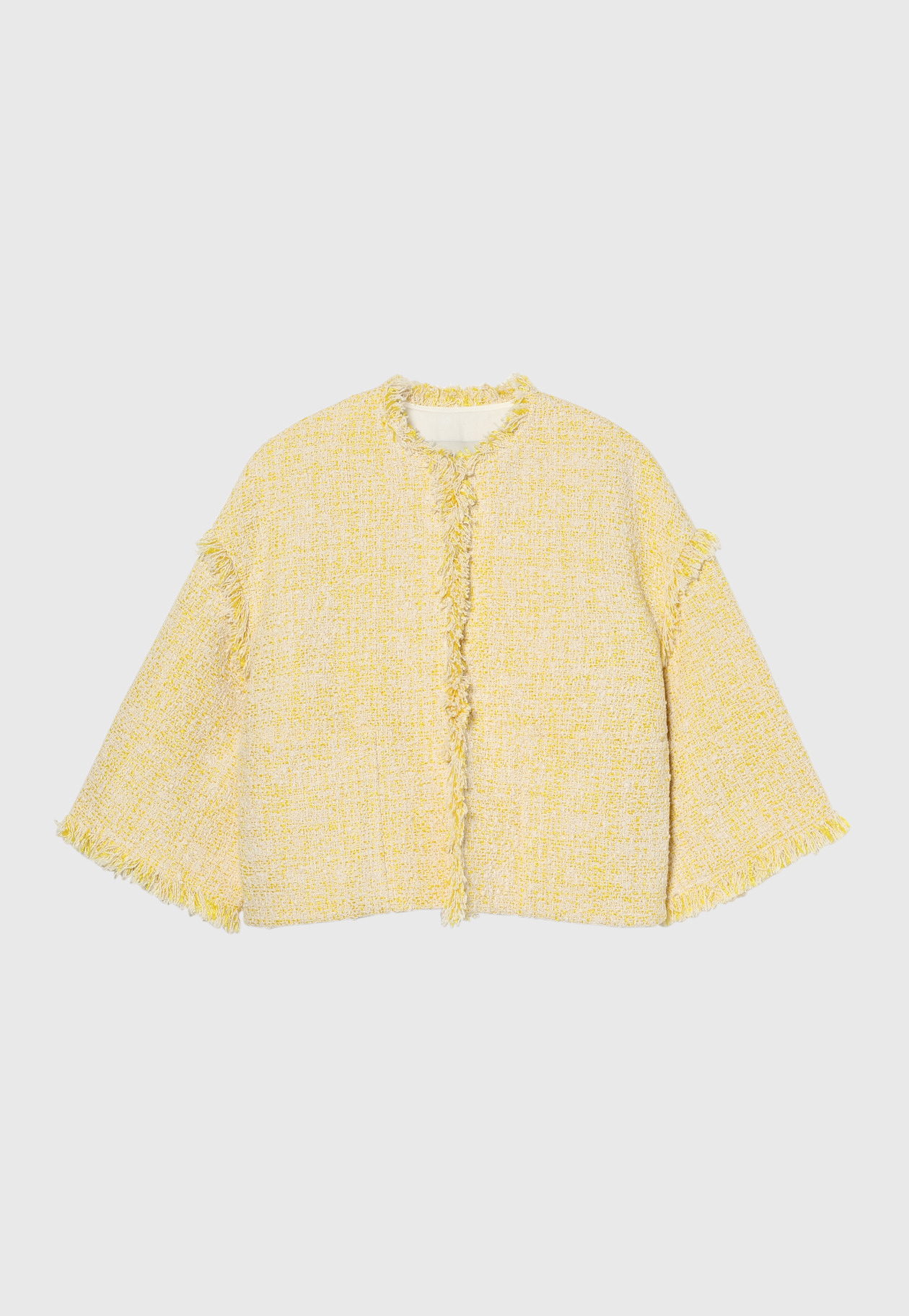 LILY YARN TWEED JACKET 詳細画像 Yellow 1