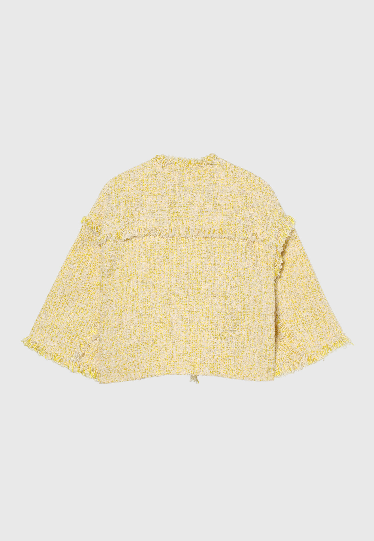 LILY YARN TWEED JACKET 詳細画像 Yellow 2