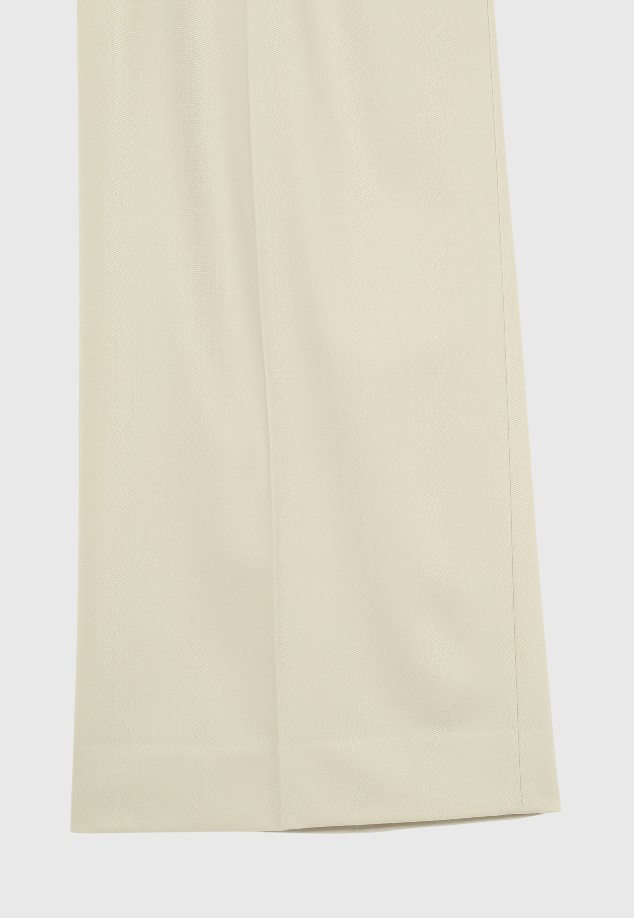 WOOL NYLON TWILL WIDE PANTS 詳細画像 Beige 5