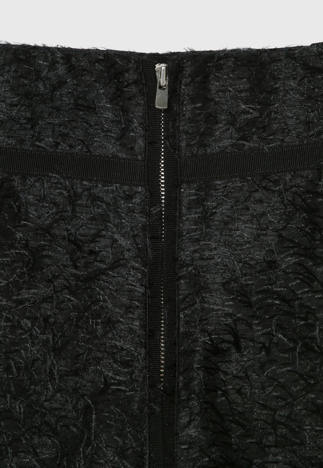 FRINGE JACQUARD SKIRT / フリンジジャガードスカート 詳細画像 Black 11