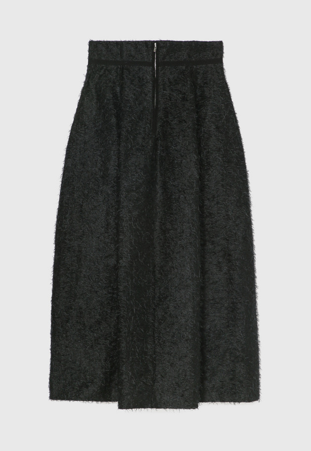 FRINGE JACQUARD SKIRT 詳細画像 Black 2