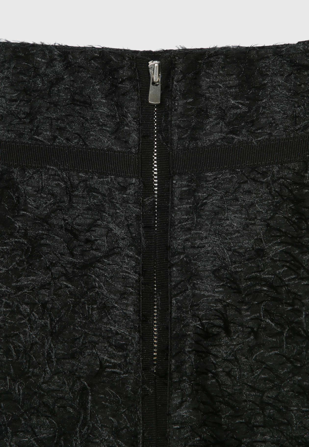FRINGE JACQUARD SKIRT / フリンジジャガードスカート 詳細画像 Black 11