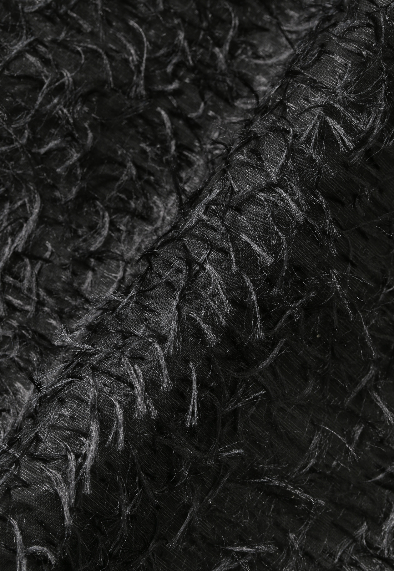 FRINGE JACQUARD SKIRT / フリンジジャガードスカート 詳細画像 Black 12