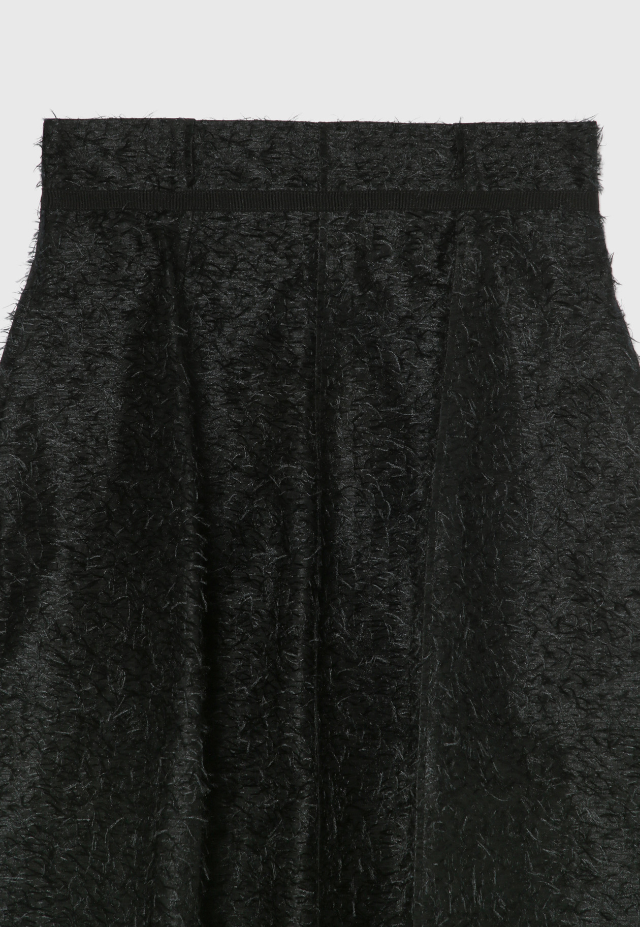 FRINGE JACQUARD SKIRT / フリンジジャガードスカート 詳細画像 Black 8