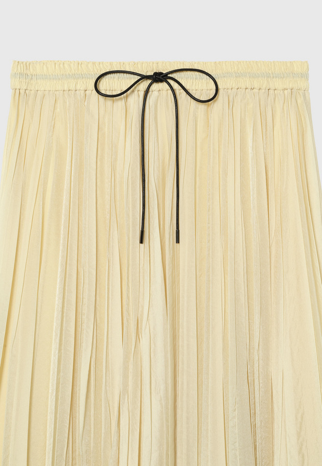 ORGANDY PLEATS SKIRT 詳細画像 Beige 6