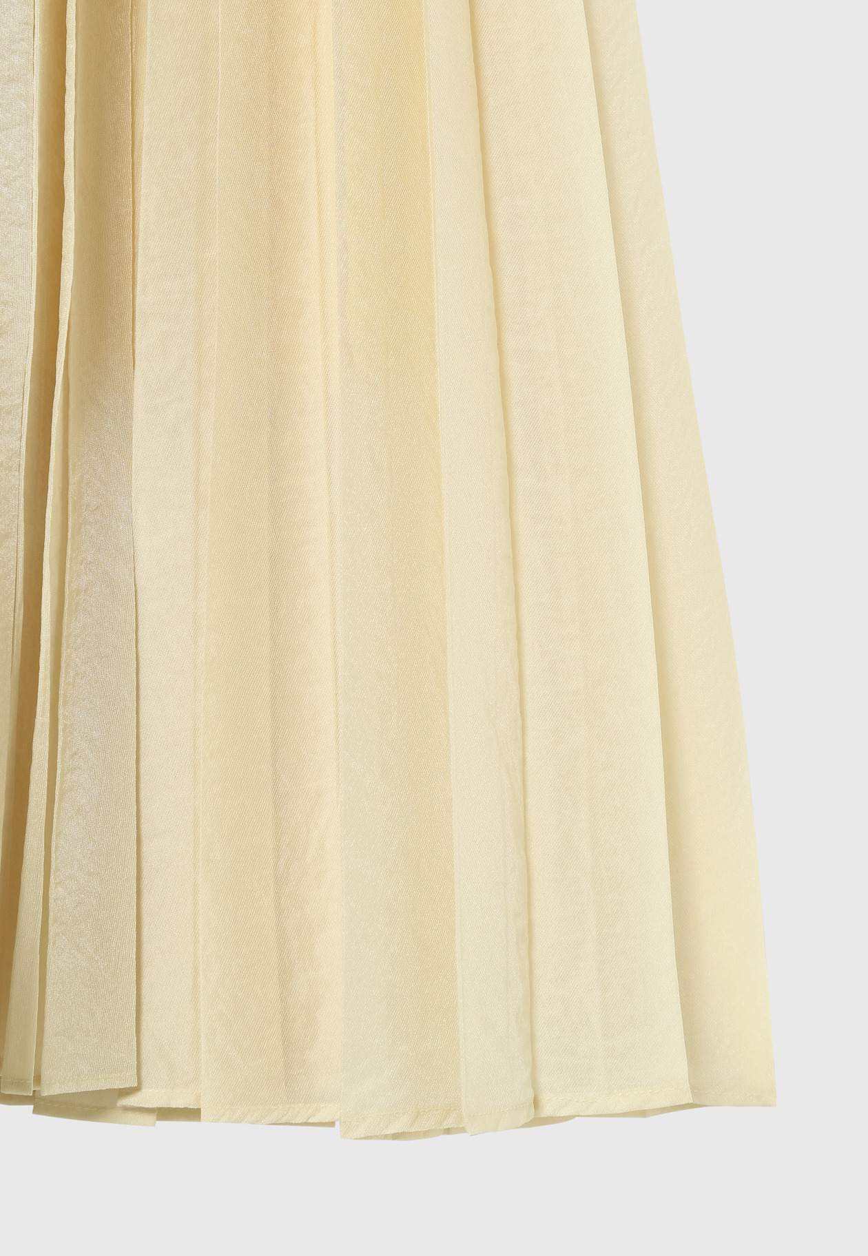 ORGANDY PLEATS SKIRT 詳細画像 Beige 9