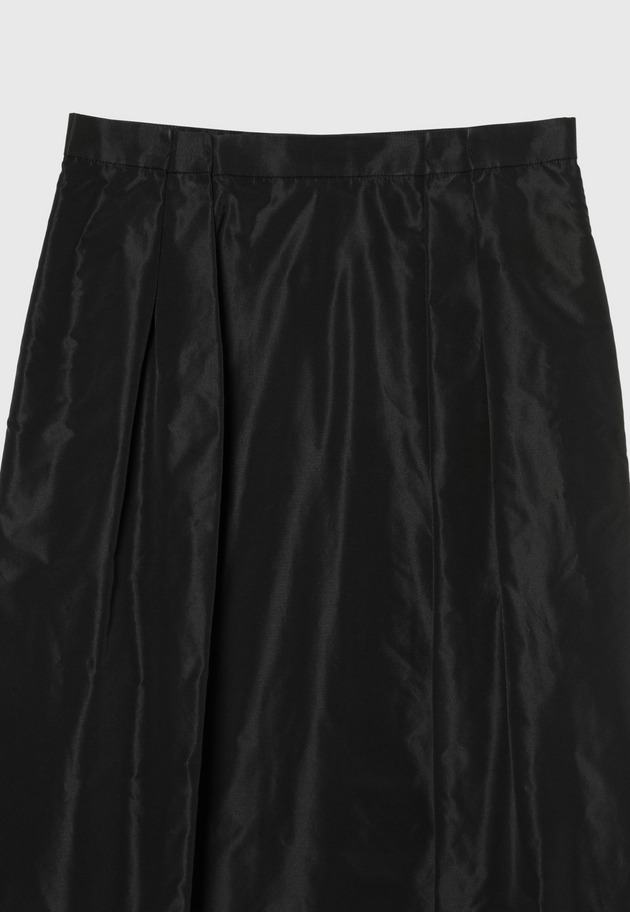 SILK ORGANDY SKIRT 詳細画像 Black 6