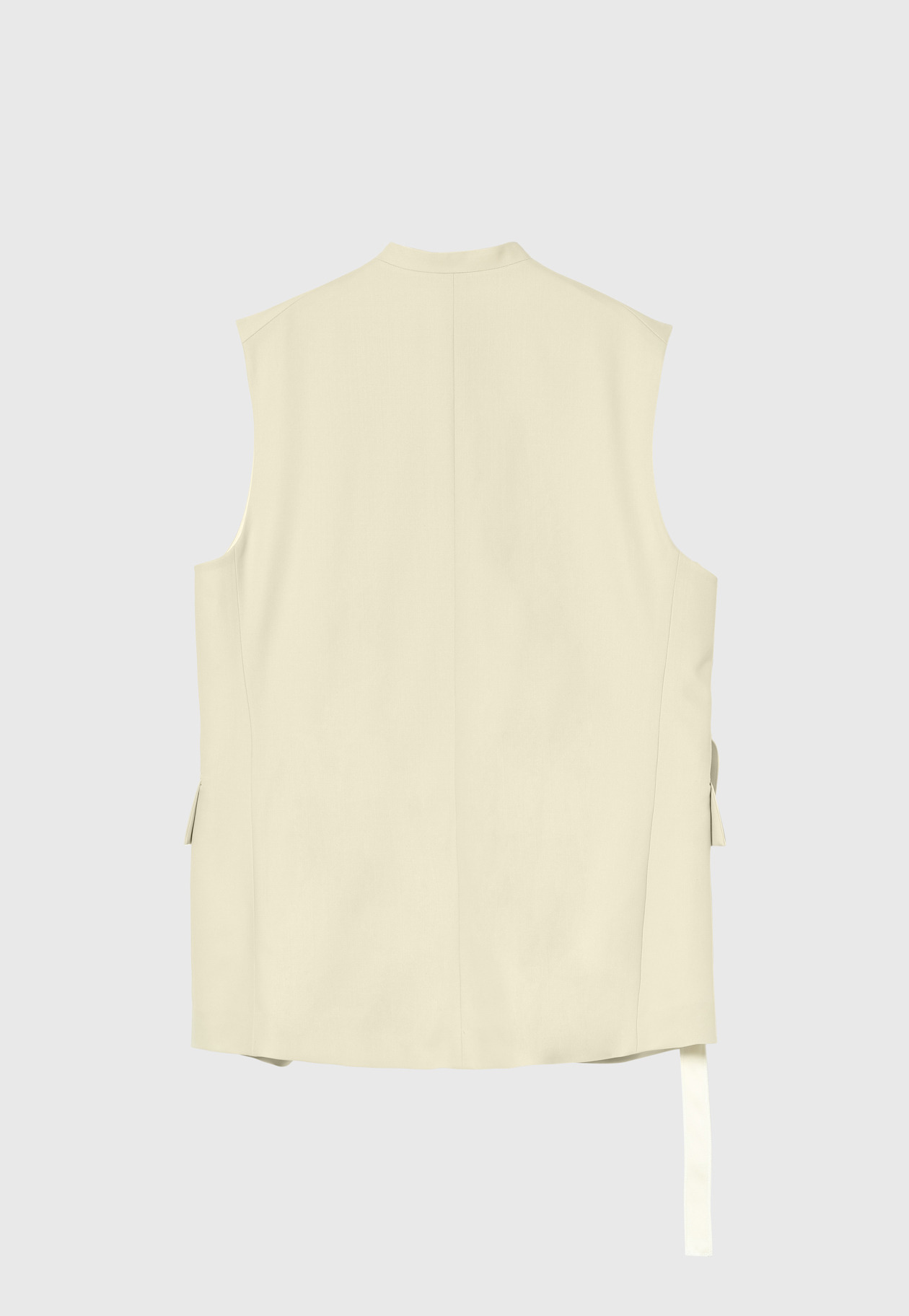 WOOL NYLON TWILL GILET 詳細画像 Beige 4