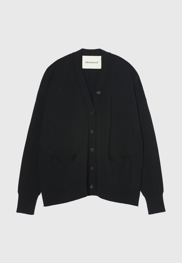 CO/SI V NECK CARDIGAN 詳細画像 Black 1