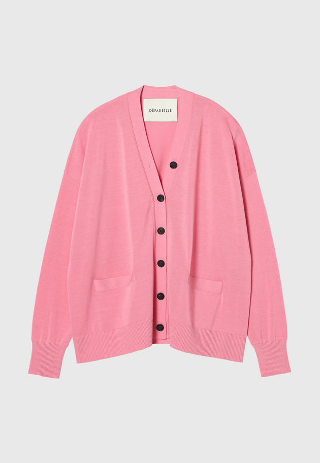 CO/SI V NECK CARDIGAN 詳細画像 Pink 1