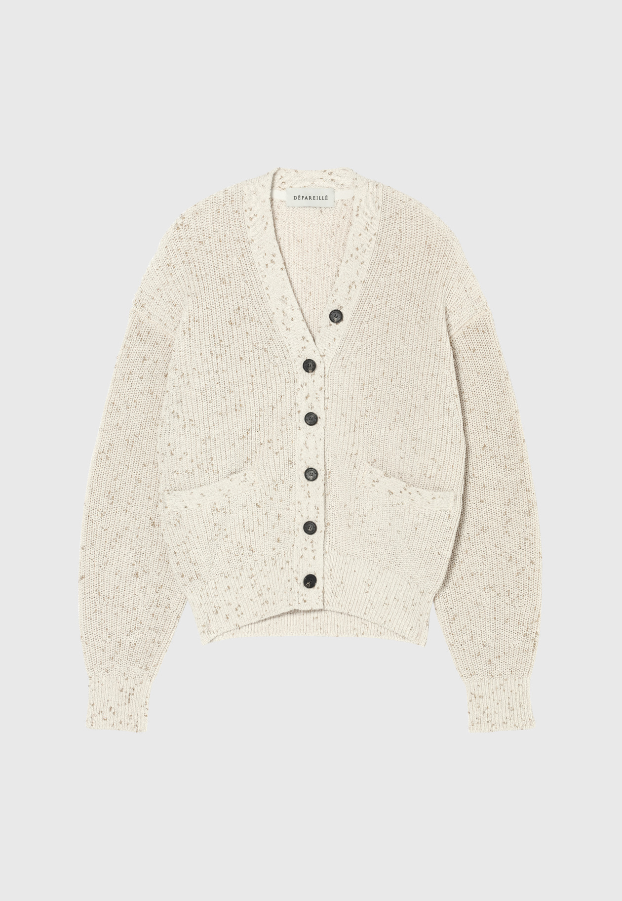 COTTON LAME CARDIGAN 詳細画像 Beige 1