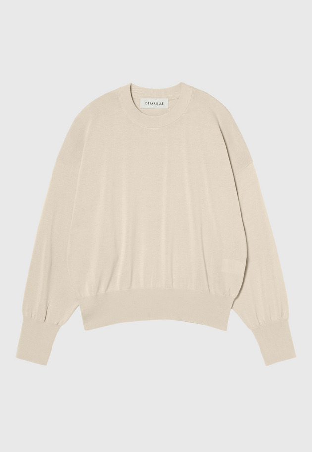 CO/SI DOLMAN SLEEVE PULLOVER 詳細画像 Beige 1