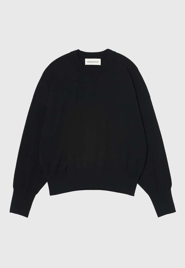 CO/SI DOLMAN SLEEVE PULLOVER 詳細画像 Black 1