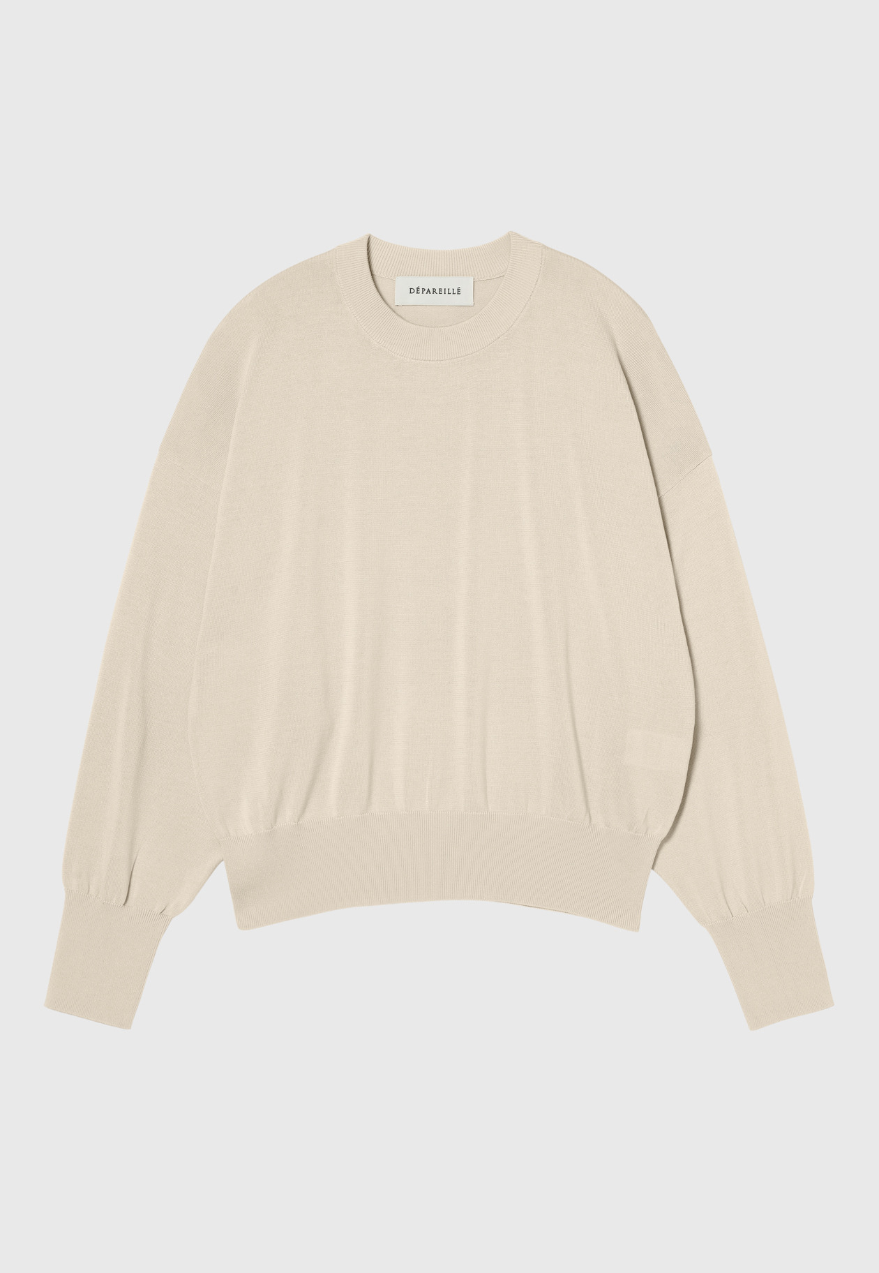 CO/SI DOLMAN SLEEVE PULLOVER 詳細画像 Beige 1