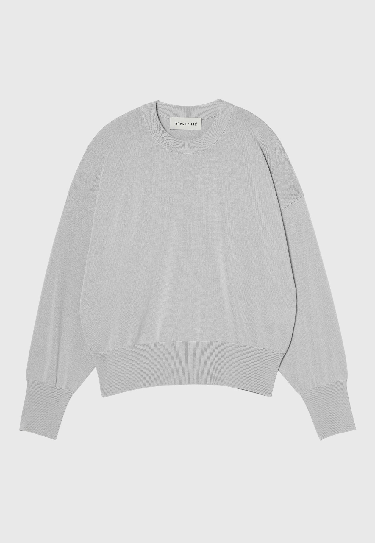 CO/SI DOLMAN SLEEVE PULLOVER 詳細画像 Gray 1