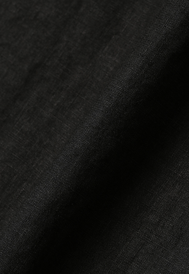 WASHER LINEN DRESS / ワッシャーリネンドレス 詳細画像 Black 14