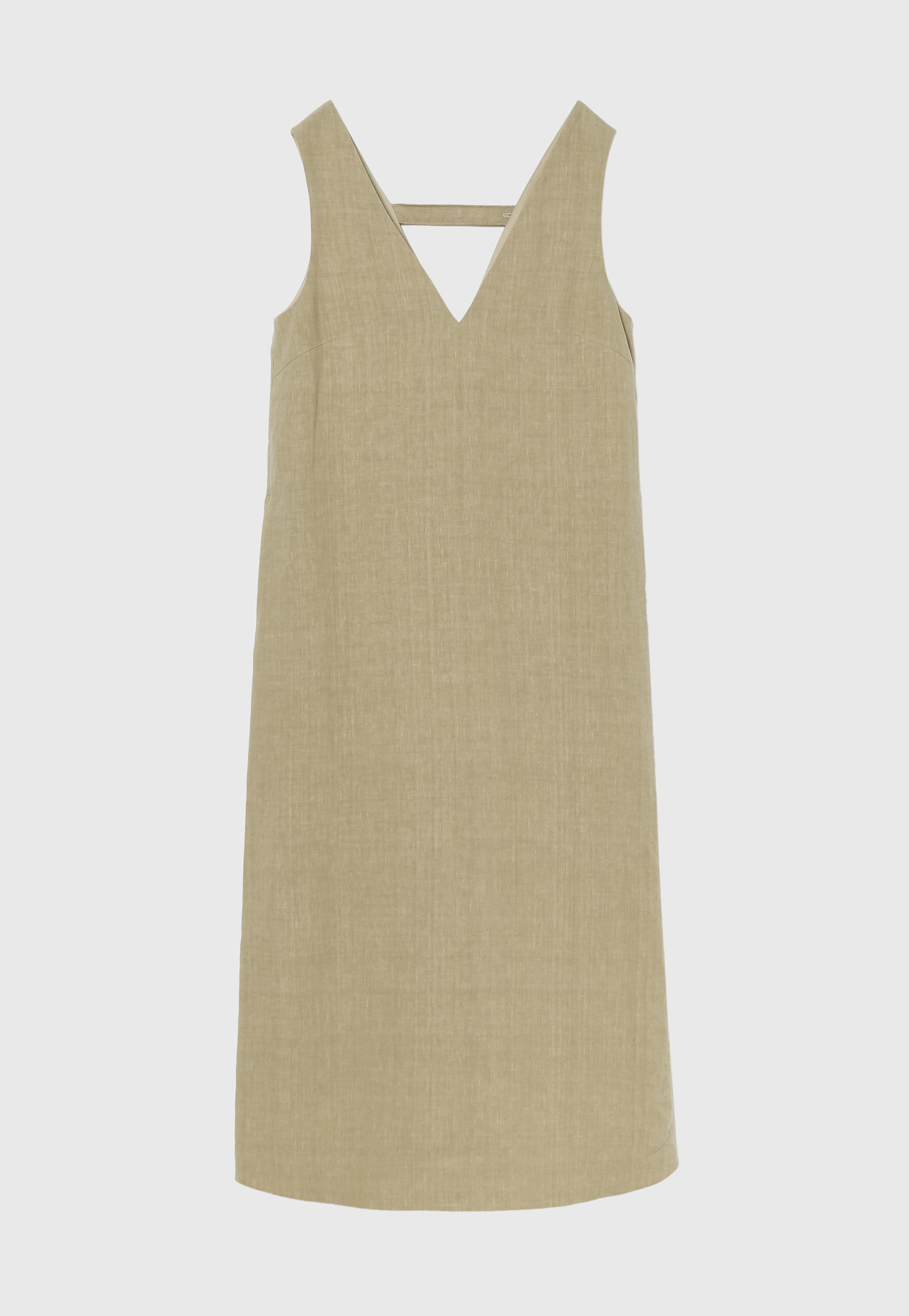 WASHER LINEN DRESS / ワッシャーリネンドレス 詳細画像 Beige 1