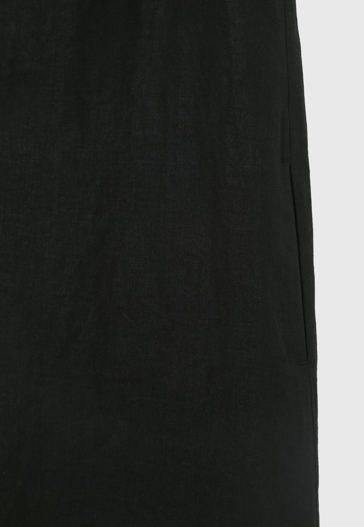 WASHER LINEN DRESS / ワッシャーリネンドレス 詳細画像 Black 12
