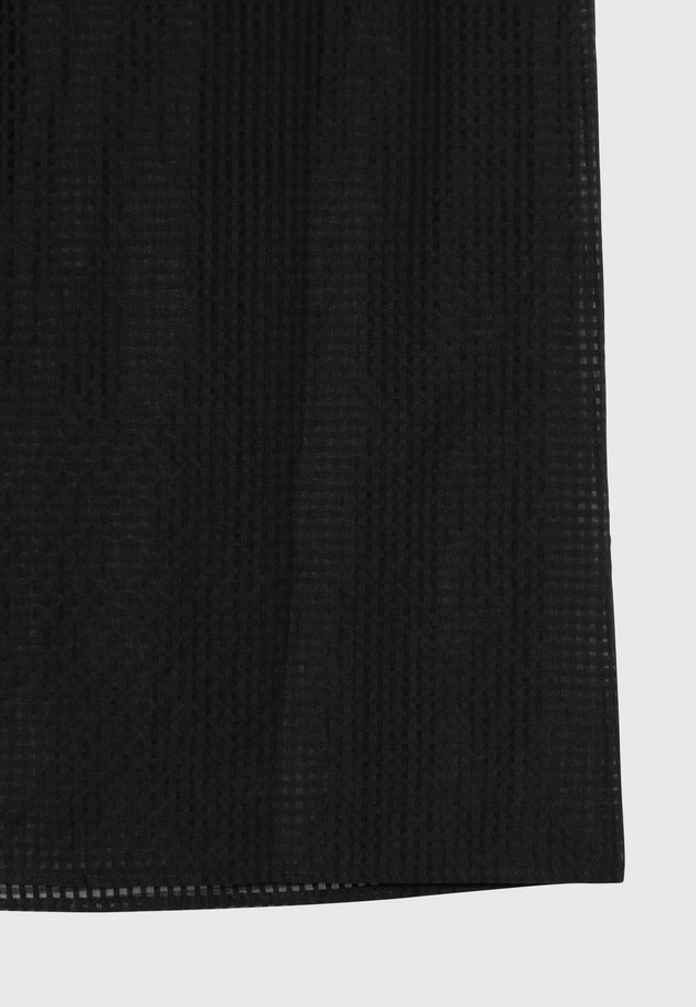 GINGHAM TIERED DRESS / ギンガムティアードドレス 詳細画像 Black 8