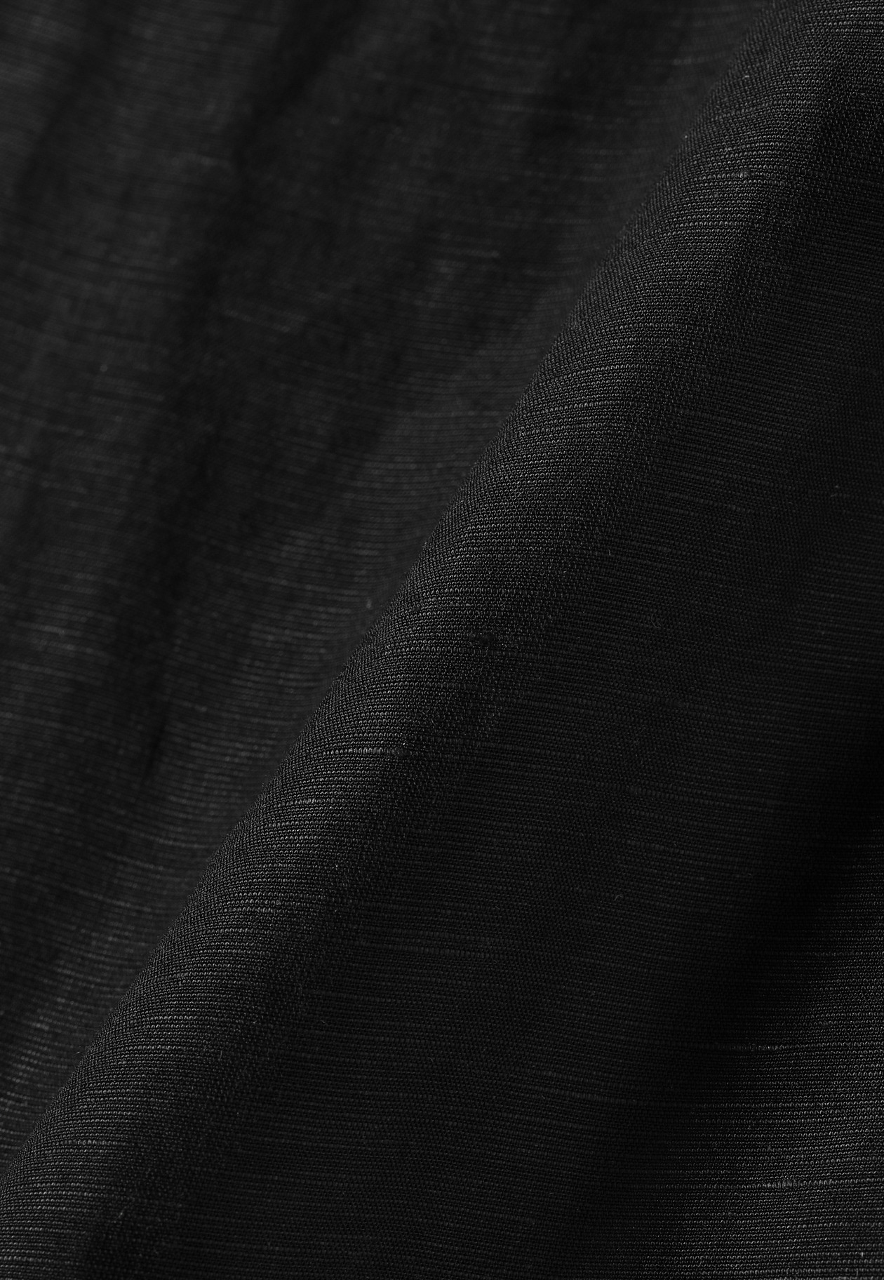 LINEN LACE UP BLOUSE / リネンレースアップブラウス 詳細画像 Black 11