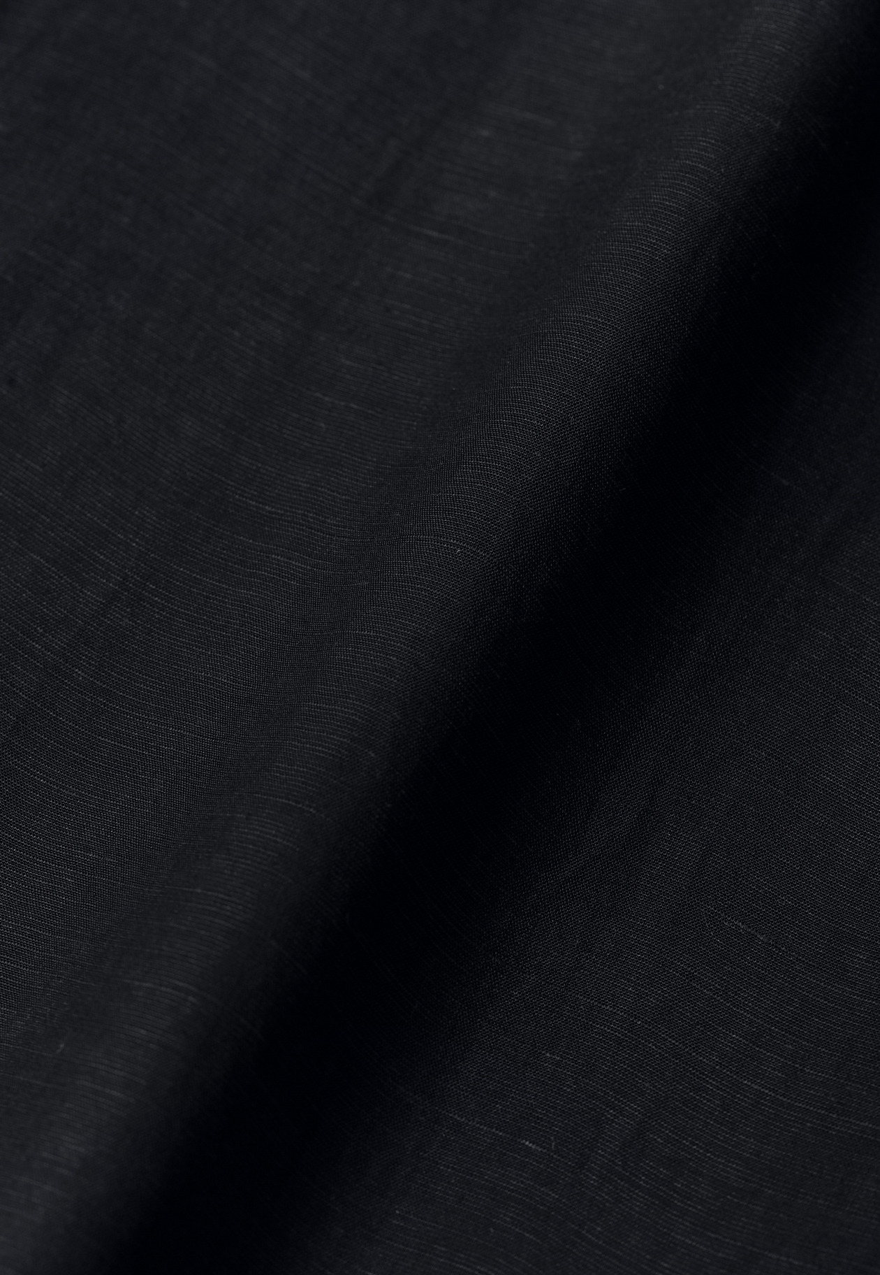 LINEN LACE UP BLOUSE / リネンレースアップブラウス 詳細画像 Navy 2