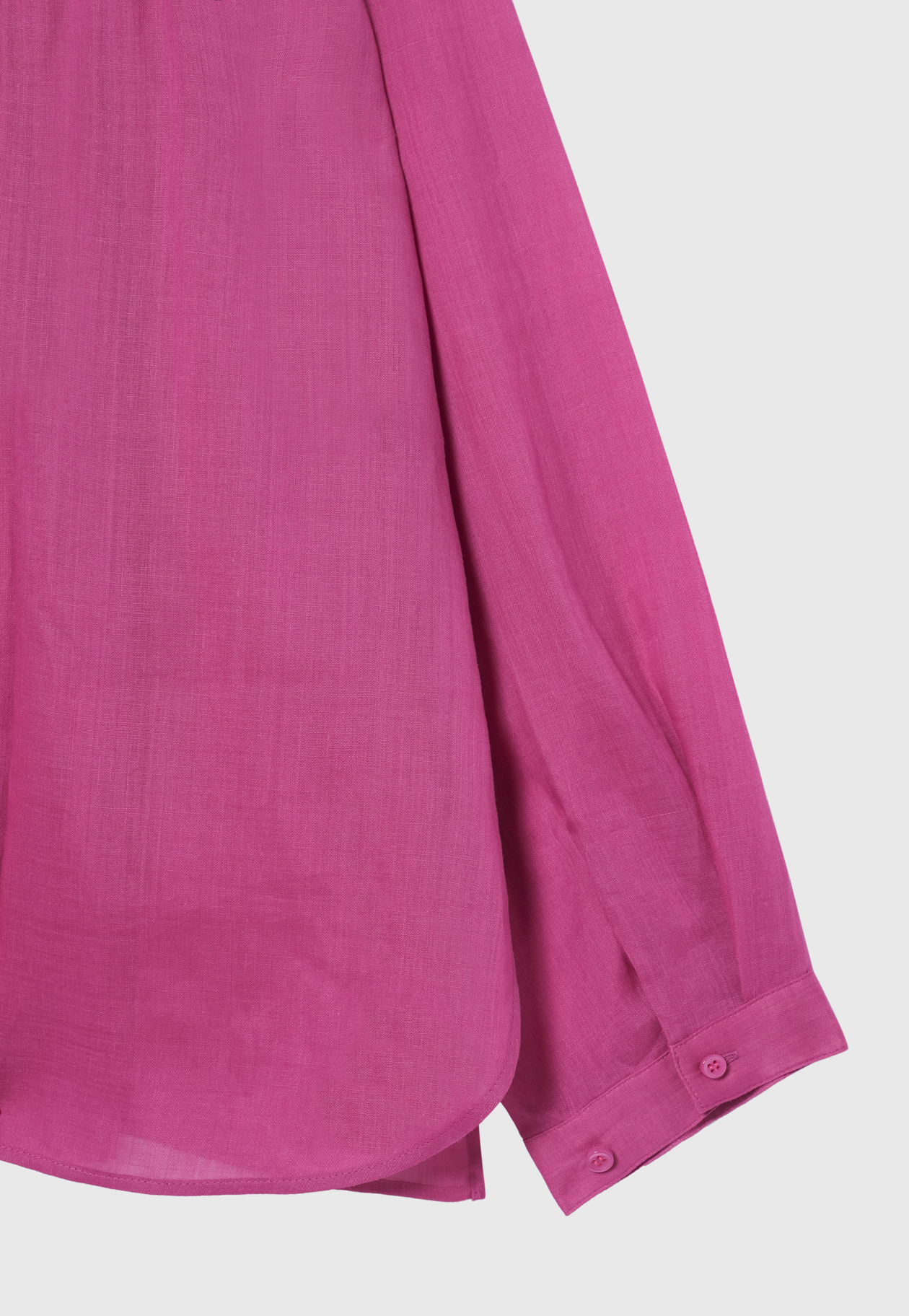 RAMIE REGULAR COLLAR SHIRT / ラミーレギュラーカラーシャツ 詳細画像 Purple 5