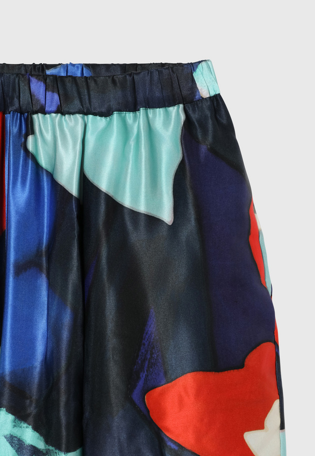 FLOWER PRINT PARACHUTE PANTS / フラワープリントパラシュートパンツ 詳細画像 Navy 11