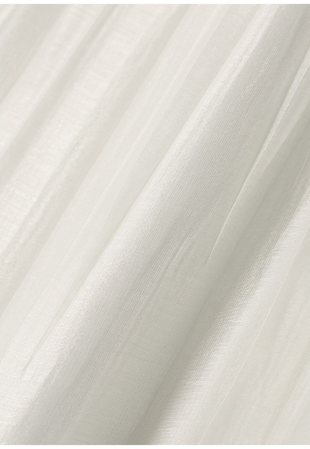 TENCEL PLEATS SKIRT / テンセルプリーツスカート 詳細画像 White 7