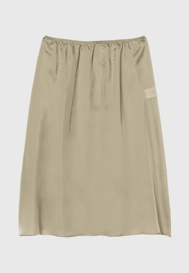 WASHER TAFFETA TUCK SKIRT / ワッシャータフタタックスカート 詳細画像 Gold 7