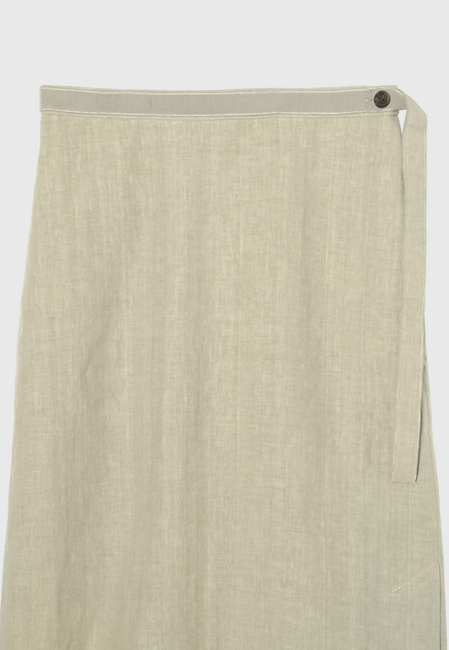 WASHER LINEN SKIRT / ワッシャーリネンスカート 詳細画像 Beige 3