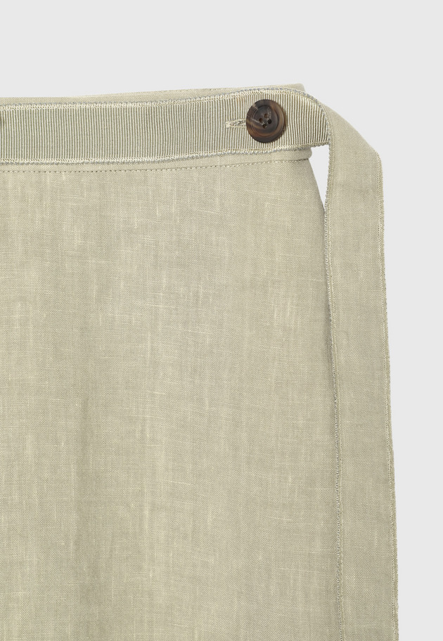 WASHER LINEN SKIRT / ワッシャーリネンスカート 詳細画像 Beige 4