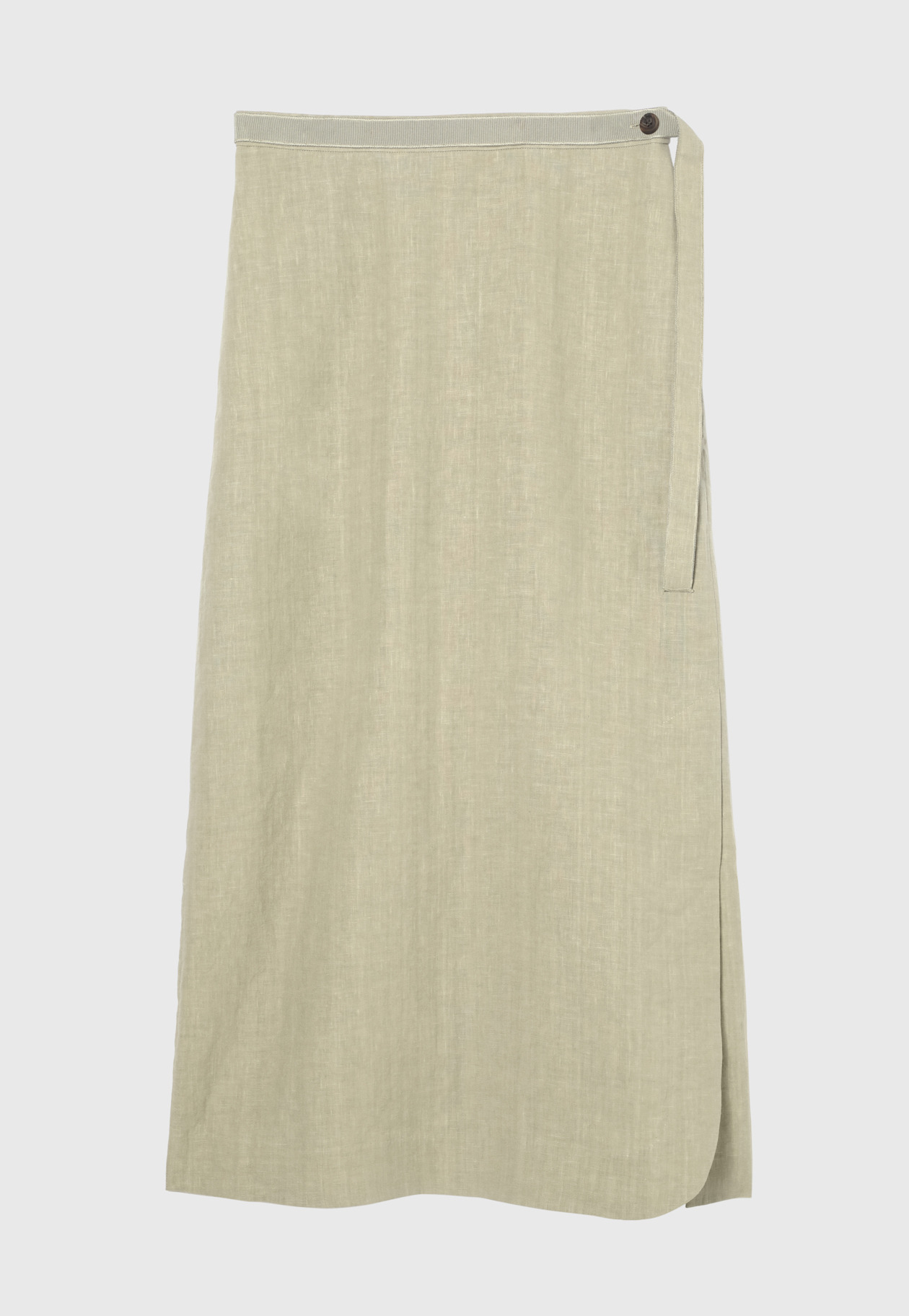 WASHER LINEN SKIRT / ワッシャーリネンスカート 詳細画像 Beige 1