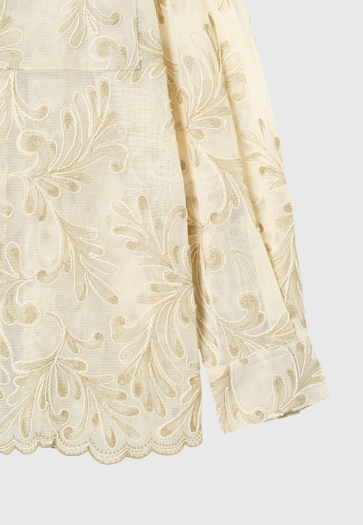 EMBROIDERY SHIRT / エンブロイダリーシャツ 詳細画像 Beige 11