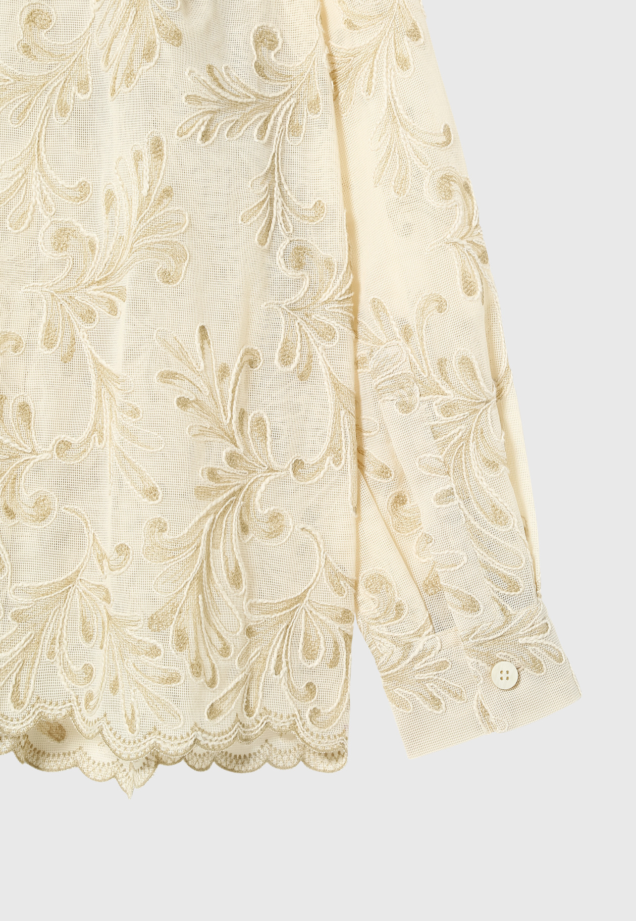EMBROIDERY SHIRT / エンブロイダリーシャツ 詳細画像 Beige 12