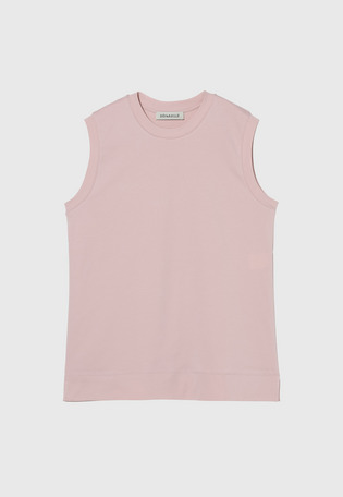 SMOOTH NO SLEEVE T SHIRT / スムースノースリーブTシャツ