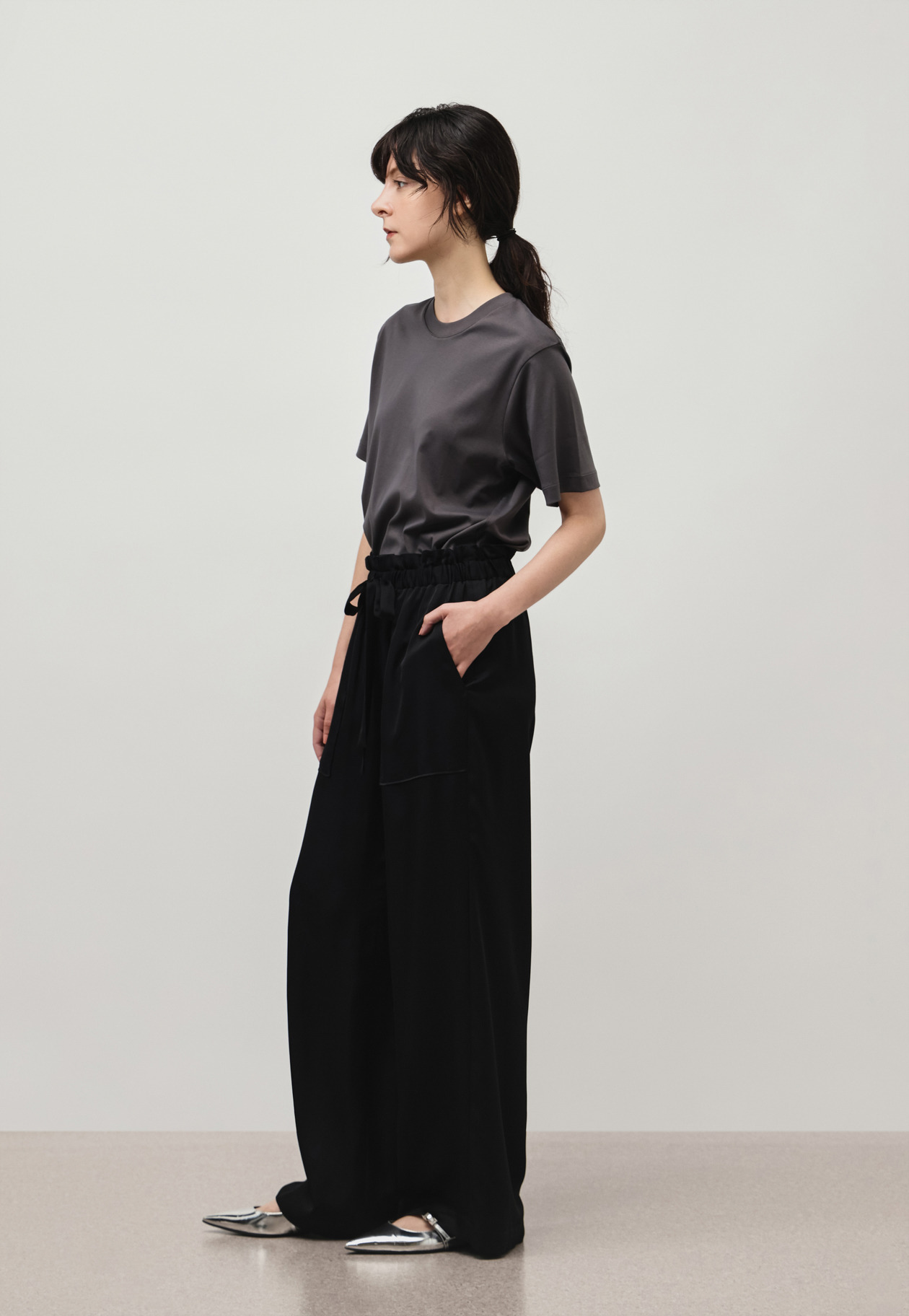 SMOOTH SHORT SLEEVE T SHIRT / スムースショートスリーブTシャツ 詳細画像 Chcl 3