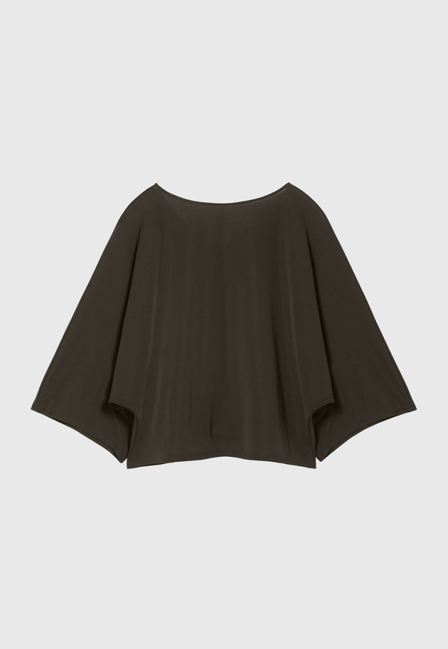TRIACETATE JERSEY BIG TEE / トリアセテートジャージービッグT 詳細画像 Brown 6