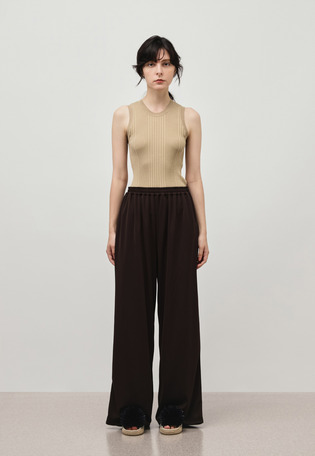 TRIACETATE JERSEY WIDE PANTS / トリアセテートジャージーワイドパンツ