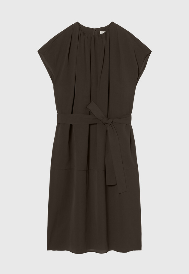 DRY DUNGAREE DRESS / ドライダンガリードレス 詳細画像 Brown 6