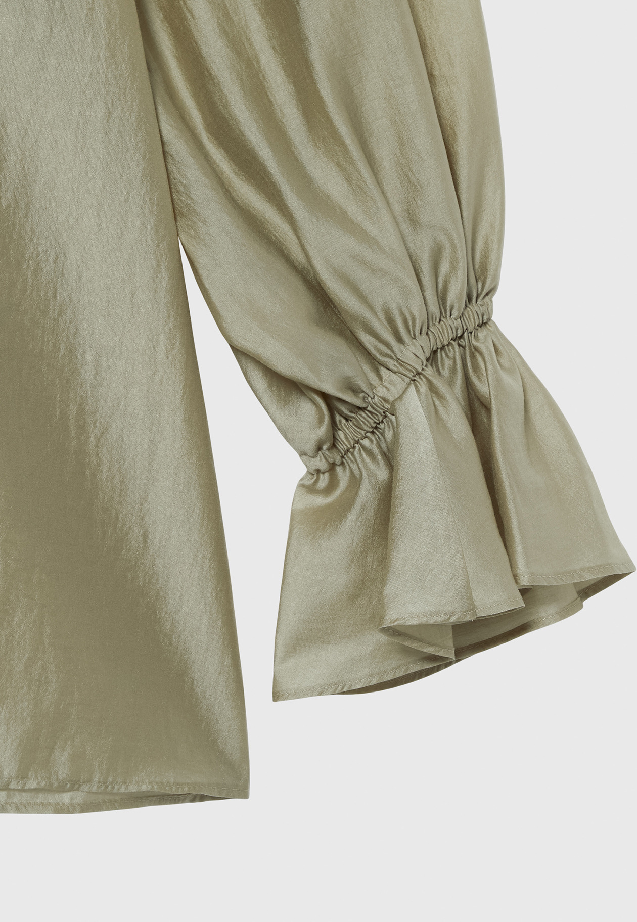 LAWN RUFFLE BLOUSE / ローンラッフルブラウス 詳細画像 Beige 5