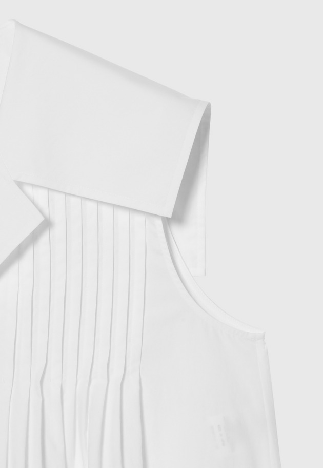 TYPEWRITER SLEEVELESS BLOUSE / タイプライタースリーブレスブラウス 詳細画像 White 8
