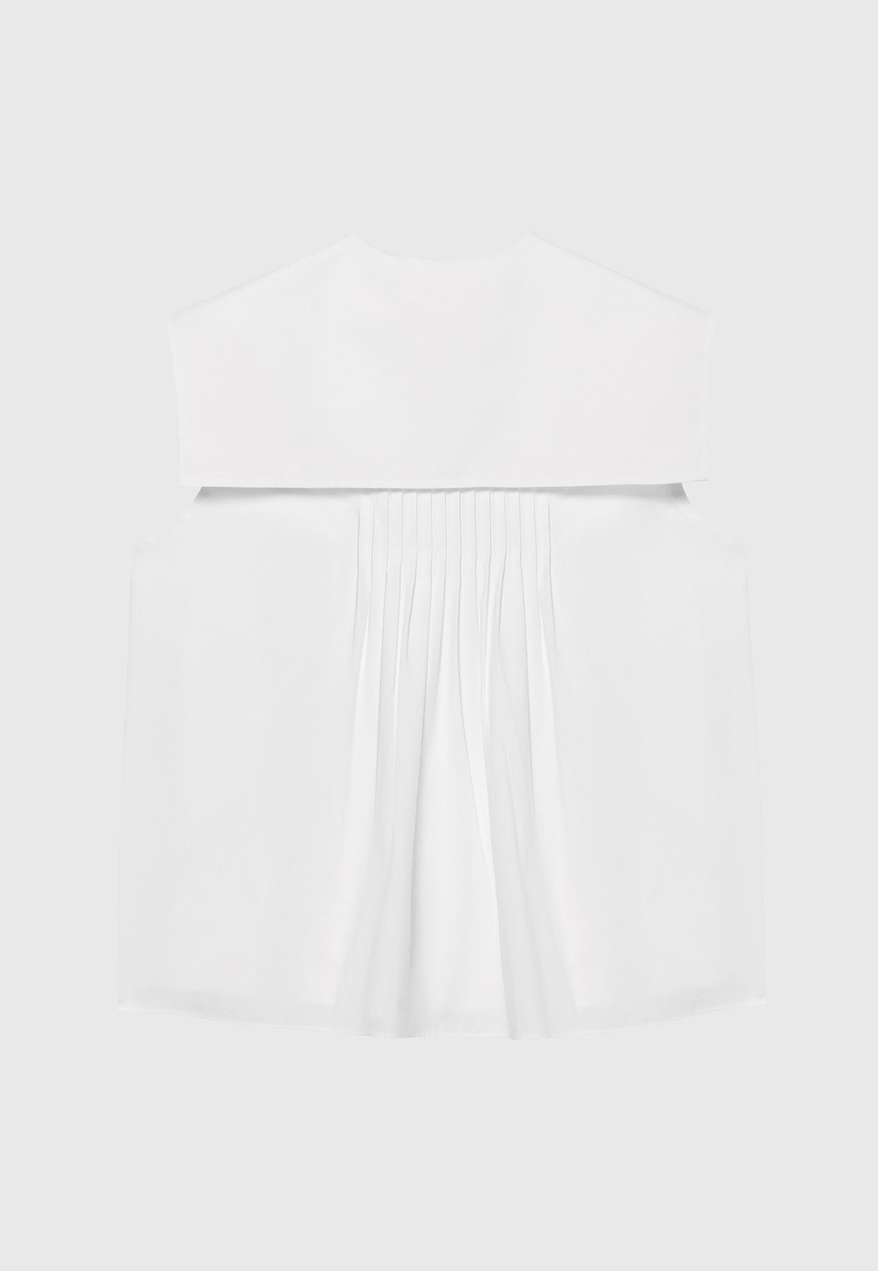 TYPEWRITER SLEEVELESS BLOUSE / タイプライタースリーブレスブラウス 詳細画像 White 5