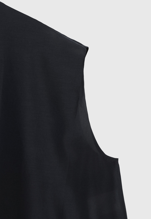 COTTON SILK LAWN BLOUSE / コットンシルクローンブラウス 詳細画像 Navy 6