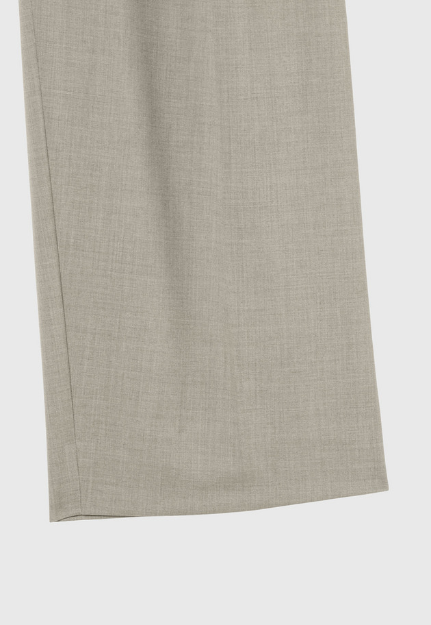 TROPICAL WOOL GATHER PANTS / トロピカルウールギャザーパンツ 詳細画像 Beige 5