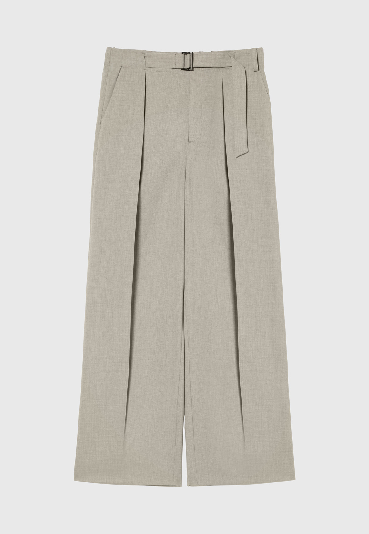 TROPICAL WOOL GATHER PANTS / トロピカルウールギャザーパンツ 詳細画像 Beige 1